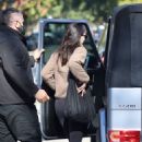 Bella Hadid and Kendall Jenner – seen arriving to her pilates class in Los Angeles