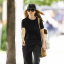Julianne Moore – Steps out in all black in New York