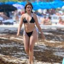 Camila Cabello – Spotted on a beach in Coral Gables