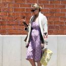 Jennifer Lawrence – In summer dress spotted leaving a spa in Los Angeles