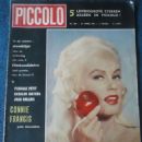 Mamie Van Doren - Piccolo Magazine Cover [Belgium] (16 April 1961)