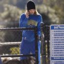 Cara Delevingne – Seen at the dog park in Los Angeles
