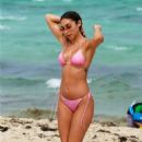 Chantel Jeffries – In a bikini at a Beach in Miami