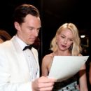 Benedict Cumberbatch and Naomi Watts At The 87th Annual Academy Awards - Backstage (2015)