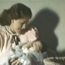 Maria Montez and baby daughter Tina Aumont in 