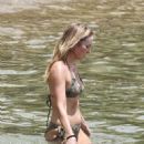 Joanne Froggatt – In a bikini at a Sydney Harbour beach - 454 x 587