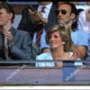 Bob Geldof, Princess Diana and Prince Charles attend the Live Aid Concert at Wembley Stadium, London - 13 July 1985 - 454 x 306