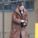 Kristen Bell – Seen in a puffer coat in Los Angeles