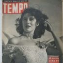 Myriam Bru - Tempo Magazine Cover [Italy] (14 April 1951)
