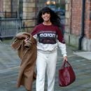 Jenny Powell – All smiles as she leaves Hits Radio Station in Manchester - 454 x 597