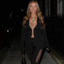 Tyne-Lexy Clarson – Seen at Roka restaurant for dinner with friends in London - 454 x 711