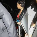 Demi Lovato – With her boyfriend Jutes exit a party in Los Angeles