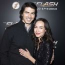 Courtney Ford – Celebration Of 100th Episode of CWs ‘The Flash’ in LA - 454 x 325
