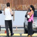 Colin Farrell & His Sister Claudine Hit Up A Yoga Class - 454 x 504
