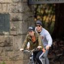 Katherine Schwarzenegger and Chris Pratt – Bike ride together in Atlanta