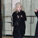 Cyndi Lauper – Exits the Drew Barrymore Show in New York - 454 x 678