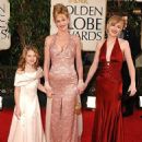 Stella Banderas, Melanie Griffith and Dakota Johnson attends The 63rd Annual Golden Globe Awards (2006)