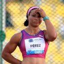 Cuban female discus throwers