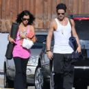 Colin Farrell & His Sister Claudine Hit Up A Yoga Class - 454 x 547