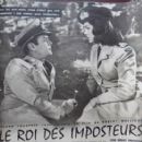 Tony Curtis - Cine Tele Revue Magazine Pictorial [France] (2 December 1960) - 454 x 407