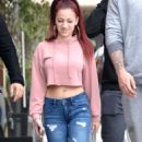 Danielle Bregoli out for lunch in Beverly Hills