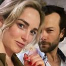 Caity Lotz and Kyle Schmid