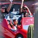 Kylie Jenner – Seen at Disneyland Resort Park in Anaheim - 454 x 537