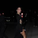 Shanina Shaik – Arrives at Paris Hilton’s wedding party in Beverly Hills