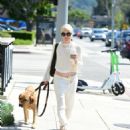 Selma Blair – Seen with her dog scout in Los Angeles