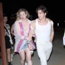 Lili Reinhart – With a mystery man at the Neon Festival – Coachella 2022 - 454 x 681