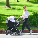 Mia Goth – Stepping out at a local park in Pasadena - 454 x 389