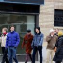 Taylor Swift and Joe Alwyn with friends in West Village, New York