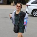 Haley Lu Richardson – Steps out for a coffee in Malibu