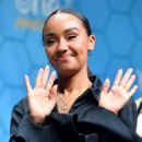 Leigh-Anne Pinnock – Speaks on stage at the One Young World Summit in Manchester - 454 x 681