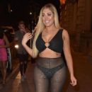 Chloe Ferry – Pictured at House of Smith Nightclub in Newcastle - 454 x 785