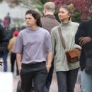 Zendaya Coleman – With Tom Holland hold hands in Boston - 454 x 681