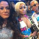 Blac Chyna and Amber Rose Attend the 2015 VMA Awards at the Microsoft Theater in Los Angeles, California - August 30, 2015 - 454 x 404