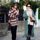 Sara Macdonald – Out with a friend in Notting Hill – London
