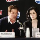 Jessica Degouw attends the 'Underground' panel during New York Comic-Con 2015 at The Jacob K. Javits Convention Center on October 11, 2015 in New York City