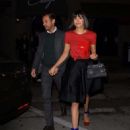 Nina Dobrev and Glen Powell – Leaving Craig’s restaurant in West Hollywood