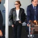 Lara Bingle – Arriving in Sydney - 454 x 681