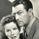 Katharine Hepburn and Robert Taylor