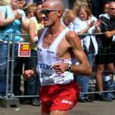 Spanish male marathon runners