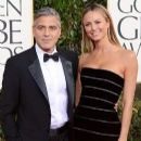 Stacy Keibler and George Clooney