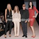 L'Wren Scott attend the Project Runway Spring 2012 fashion show during Mercedes-Benz Fashion Week at The Theater at Lincoln Center on September 9, 2011 in New York City - 454 x 295