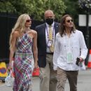 Clara Paget – Seen at the 2021 Wimbledon Tennis Championships in London