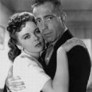 Humphrey Bogart and Ida Lupino