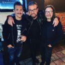 Billy Duffy with John Tempesta and Charlie Benante - Rainbow Bar and Grill, West Hollywood, CA on June 5, 2021 - 454 x 454