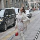 Francesca Sofia Novello – Seen at the Ermanno Scervino fashion show during Milan Fashion Week - 454 x 601