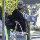 Jamie Lee Curtis – Heading to a studio in Los Angeles